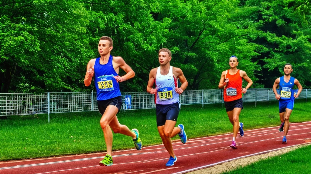 Photo Middle-Distance Runners