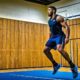 Photo vertical jump training
