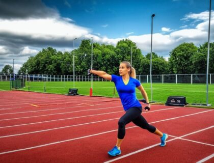 Photo circuit training athletics